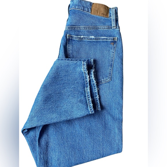Madewell Women's High Rise Straight Leg Jeans Size 30X29 - Picture 6 of 13